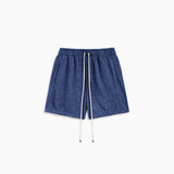 loop terry standard sweatshort / mountain blue