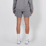 loop terry standard sweatshort / heather grey
