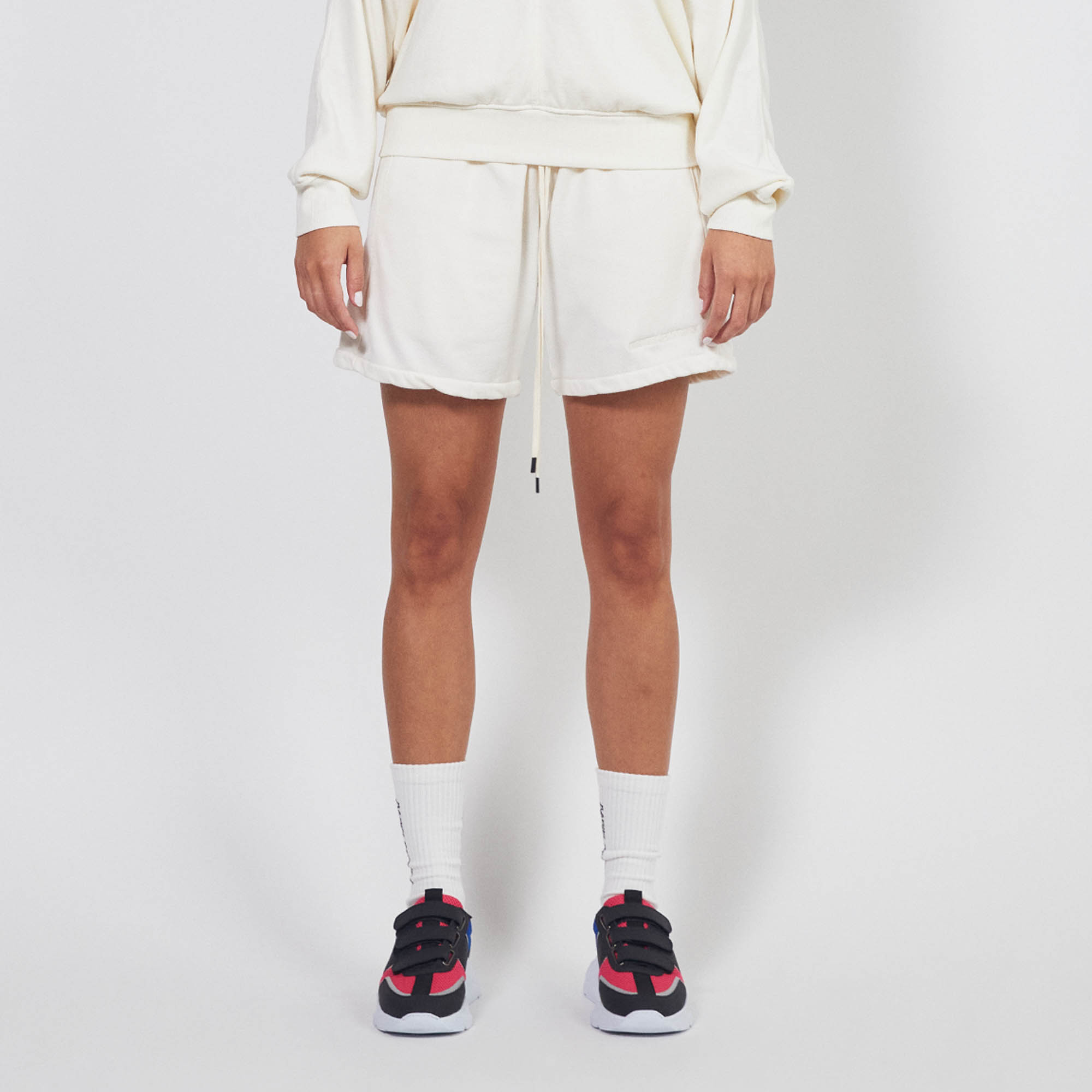 loop terry standard sweatshort / natural terry