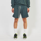 loop terry standard sweatshort / hunter green