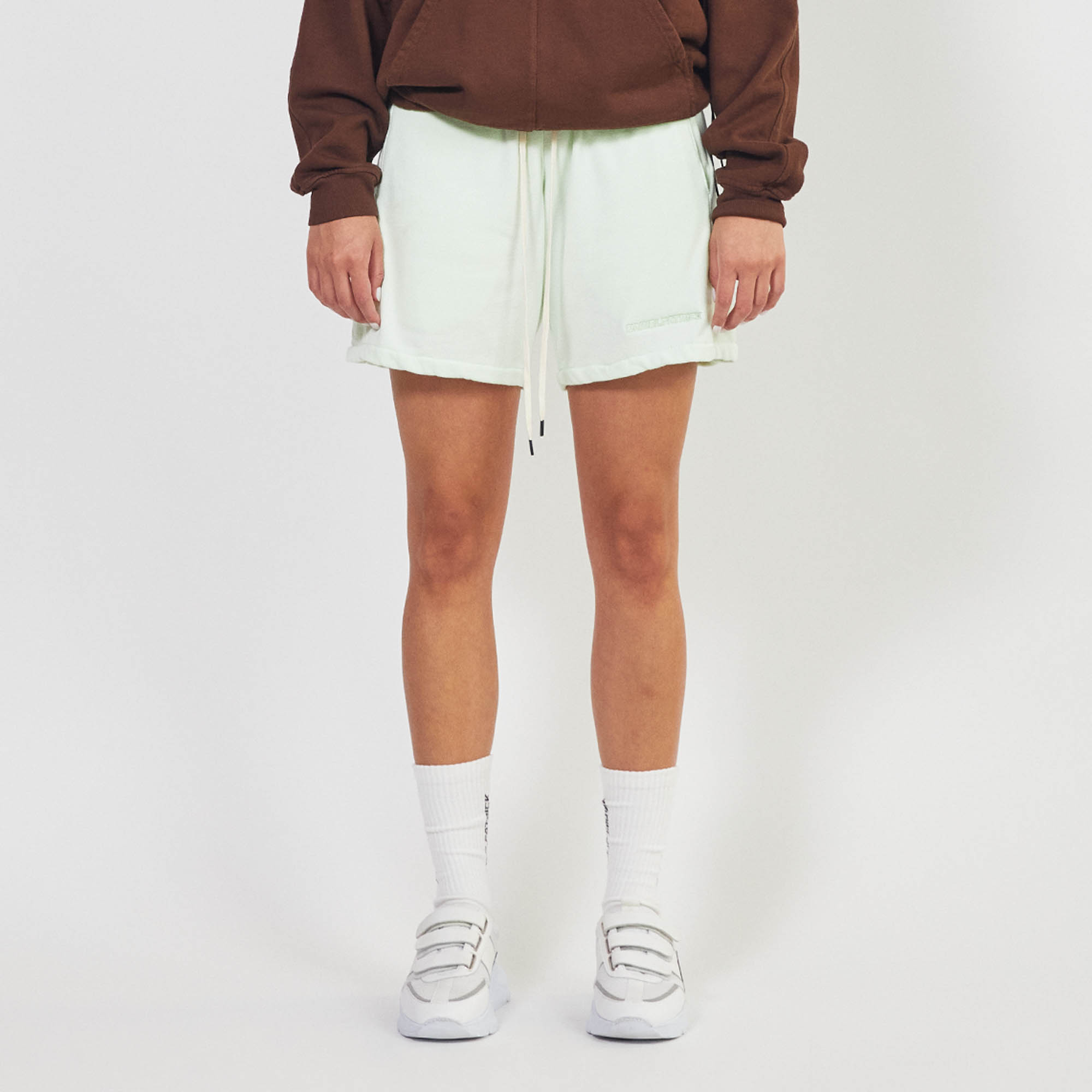 loop terry standard sweatshort / mint