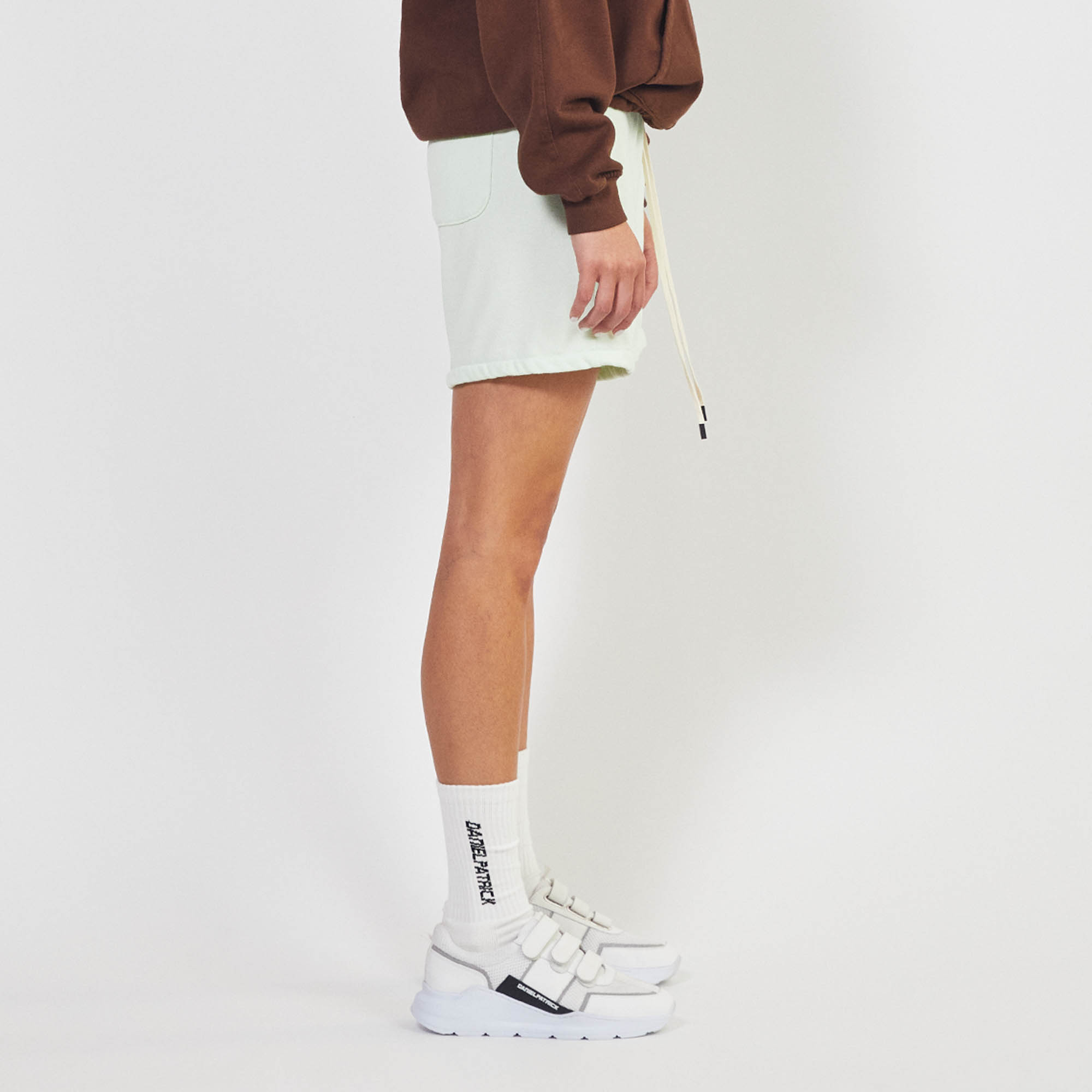 loop terry standard sweatshort / mint