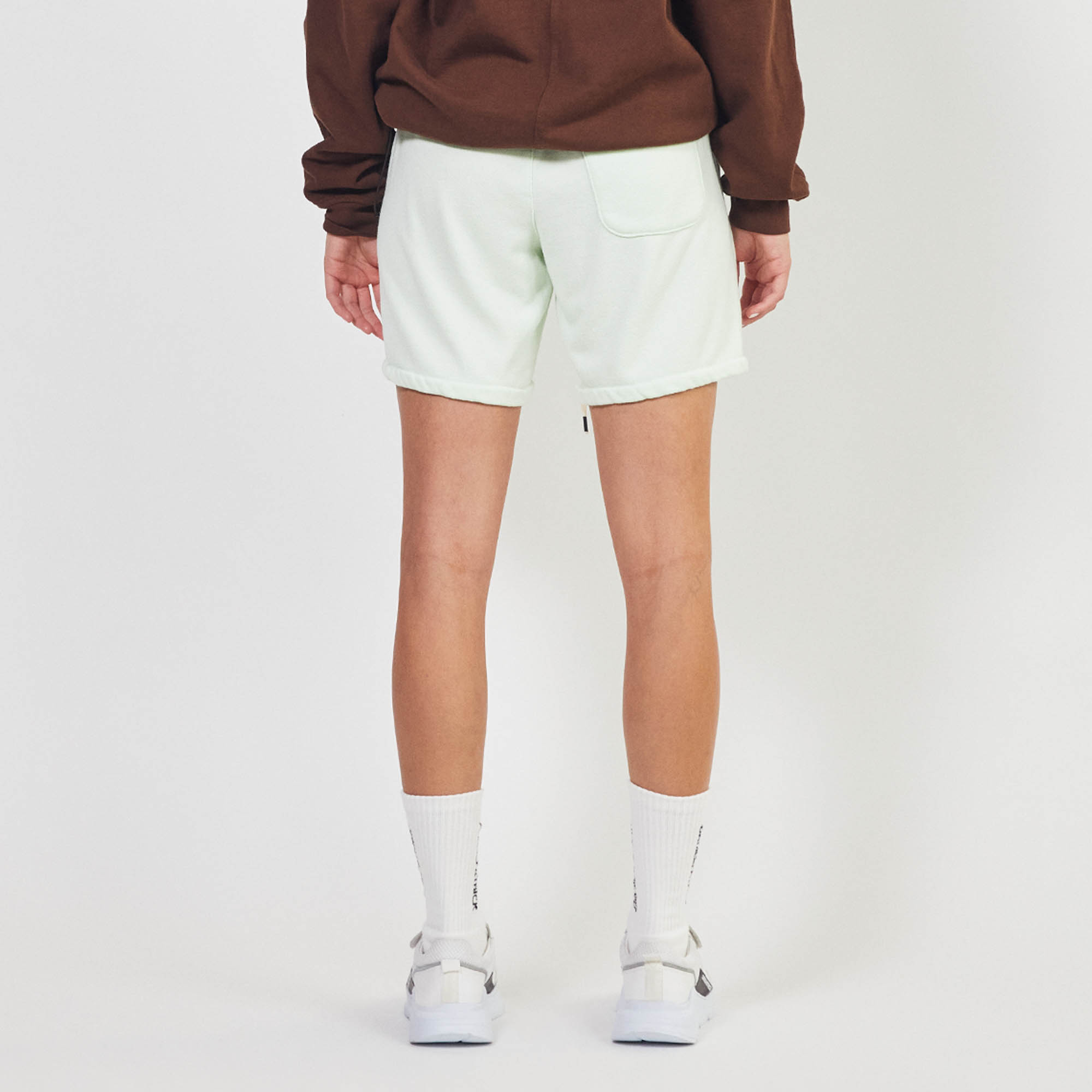 loop terry standard sweatshort / mint