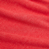 loop terry standard sweatshort / red heather