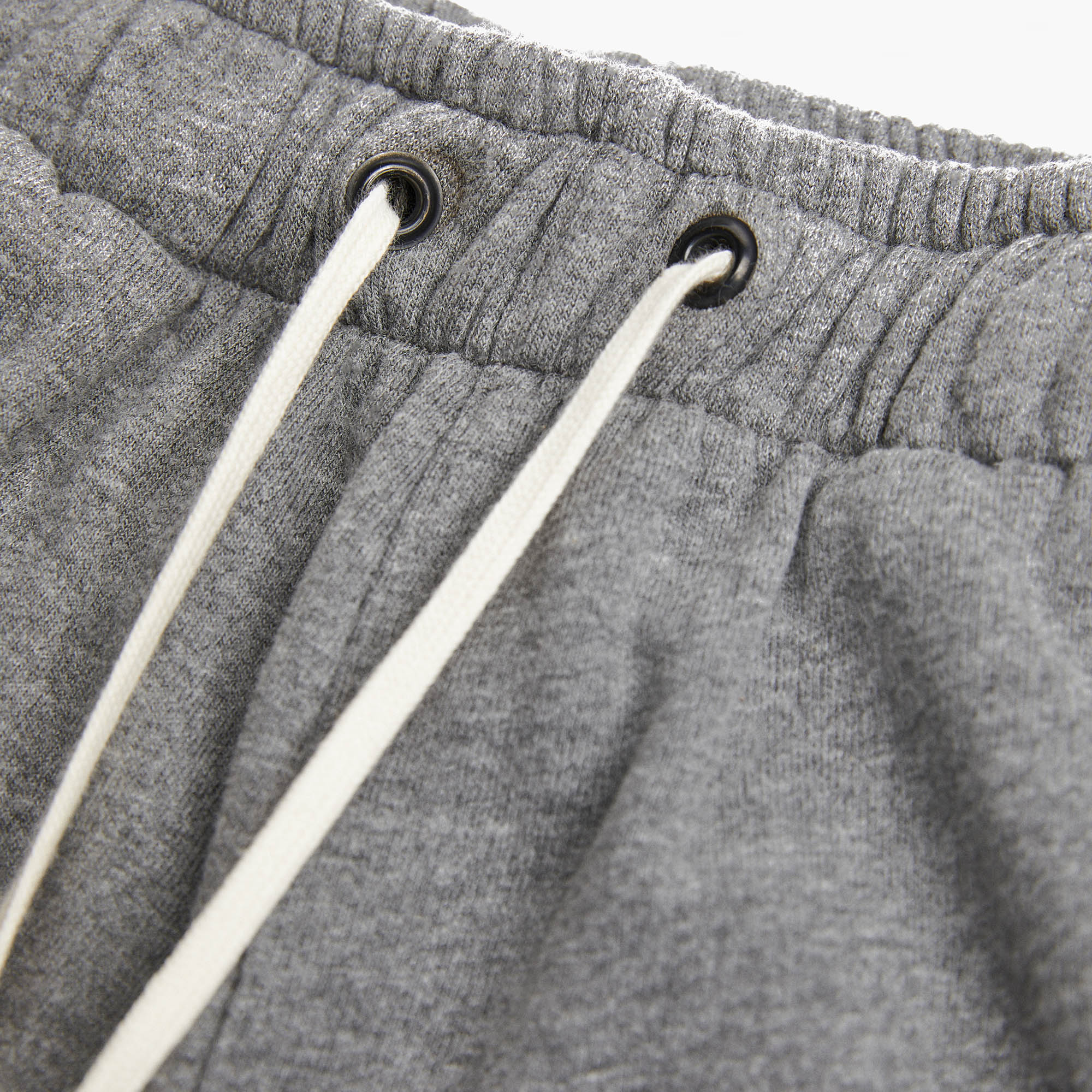 loop terry standard sweatshort / heather grey