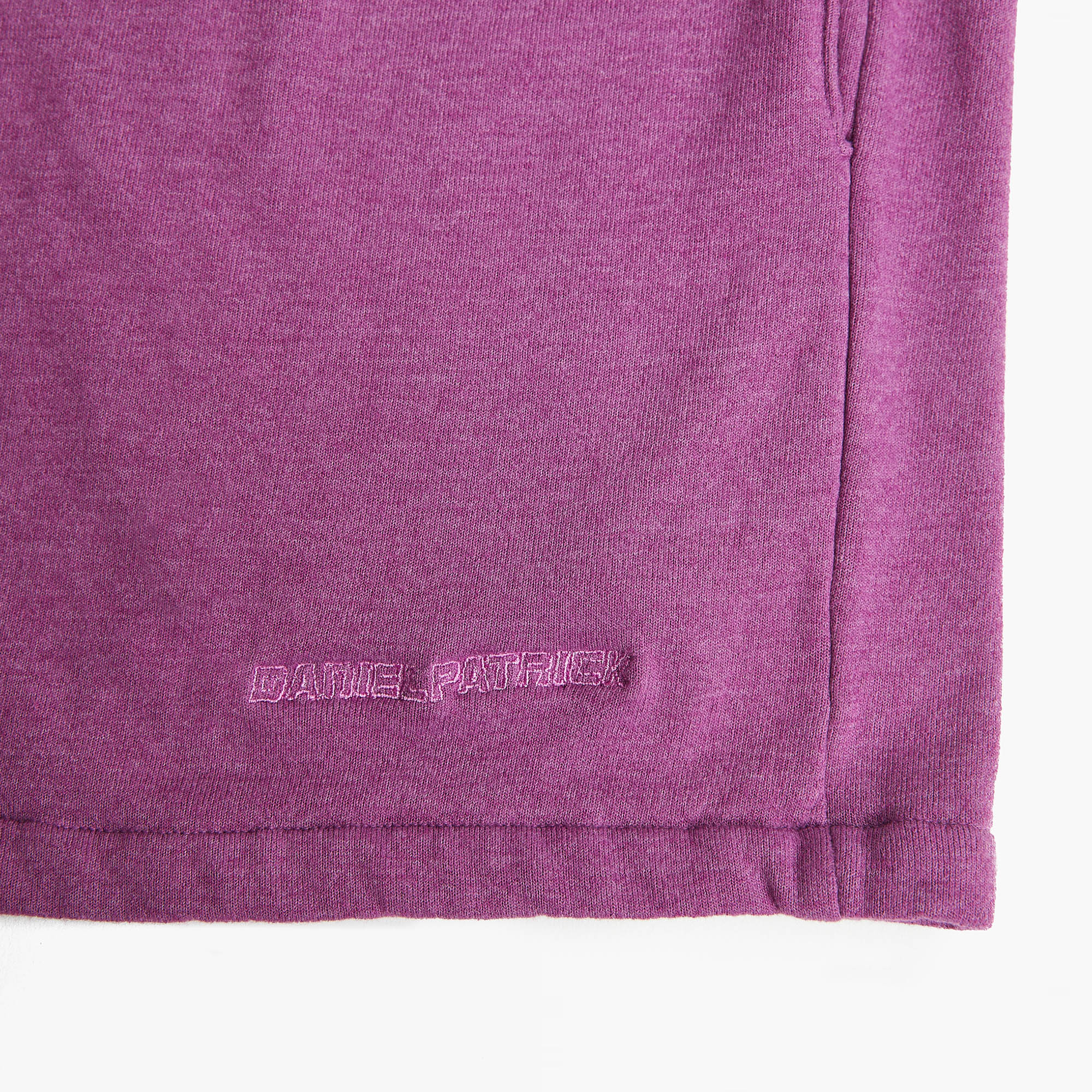 loop terry standard sweatshort / royal fuchsia