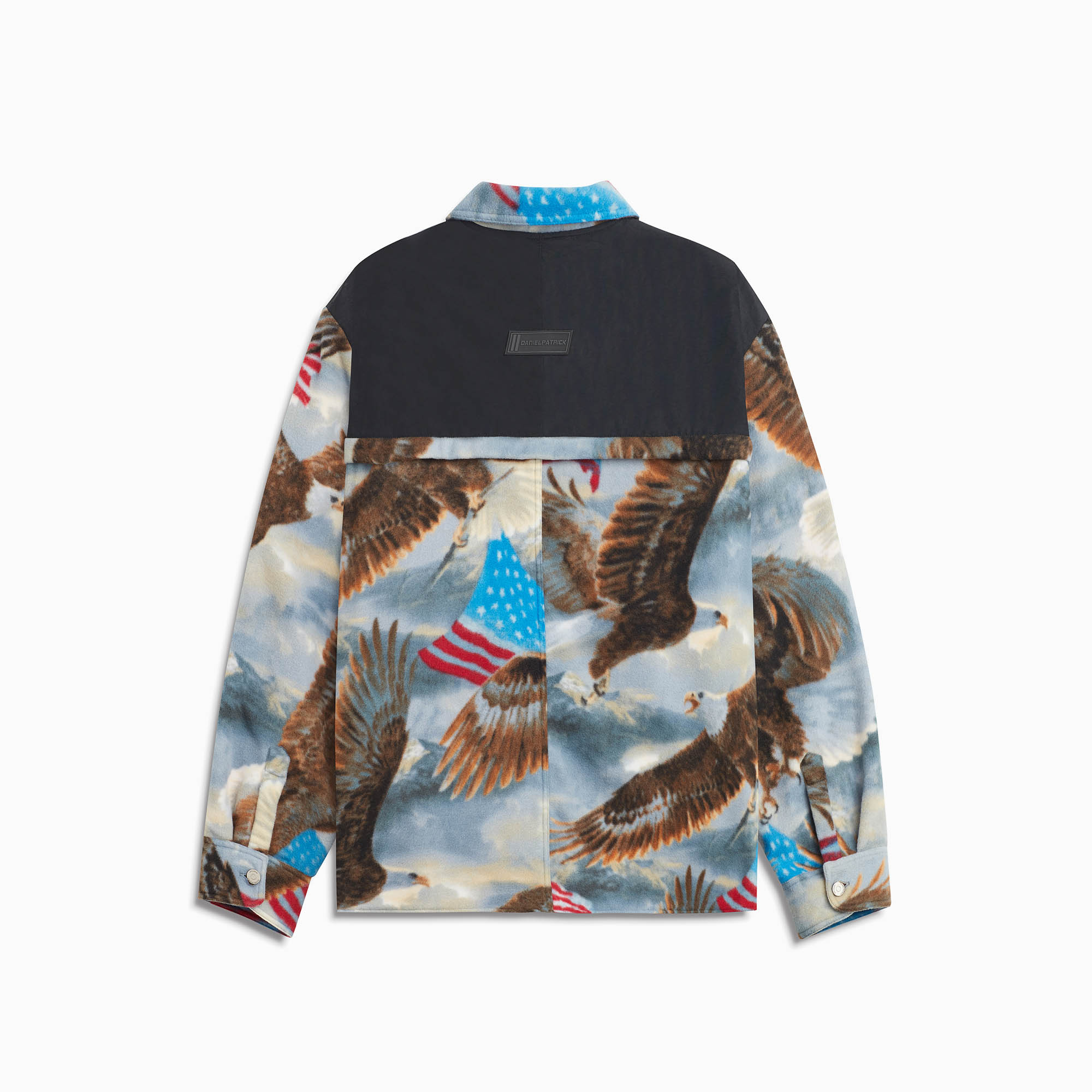 M93 shirt jacket / bold eagle + black