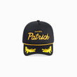 monaco trucker cap / black + gold