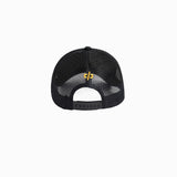 monaco trucker cap / black + gold