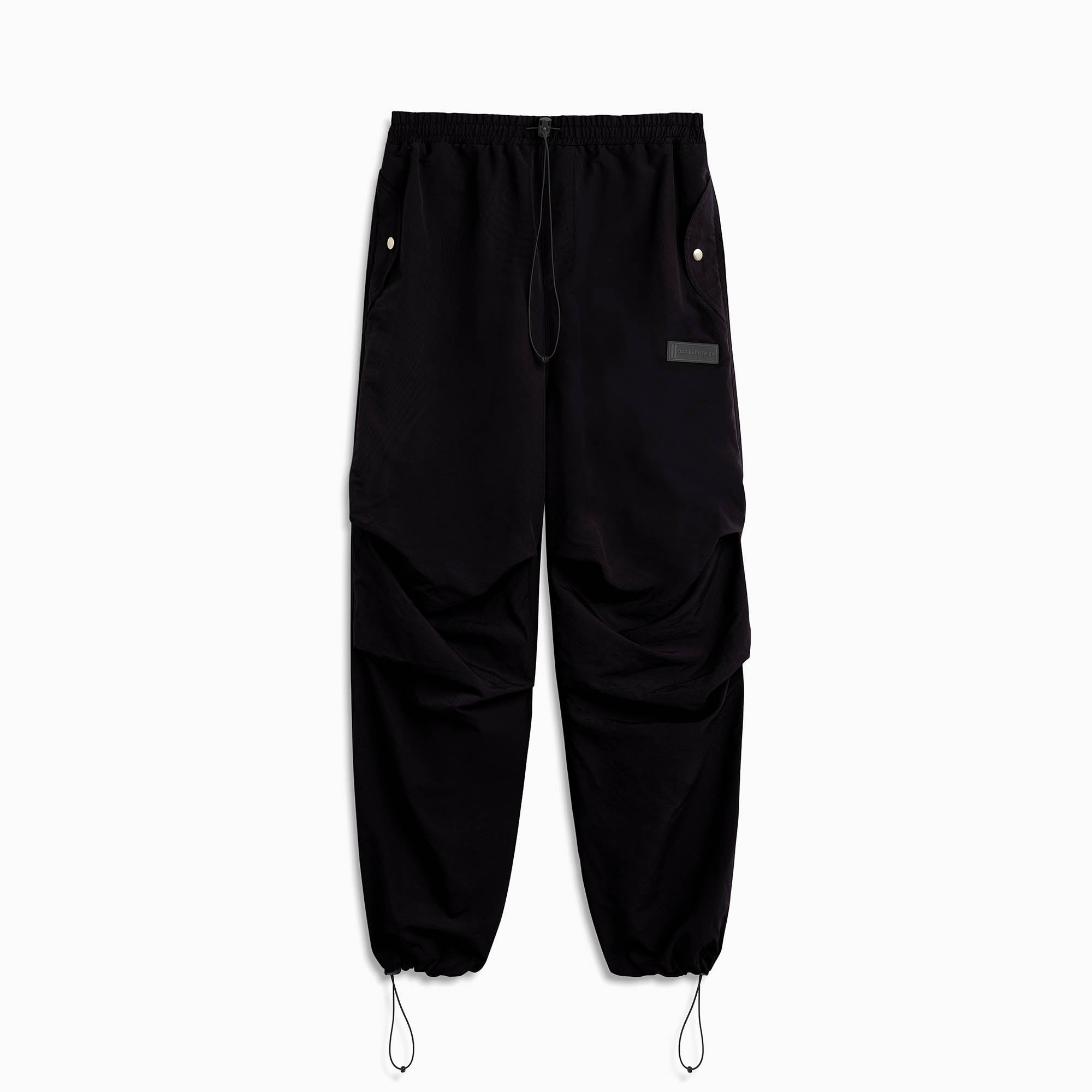 parachute military bungee pant / black