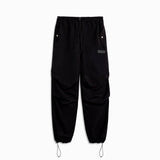 parachute military bungee pant / black