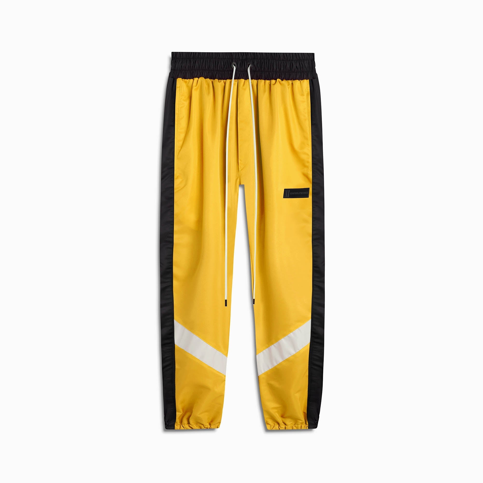 parachute track pant 2.5 / yellow + black + ivory