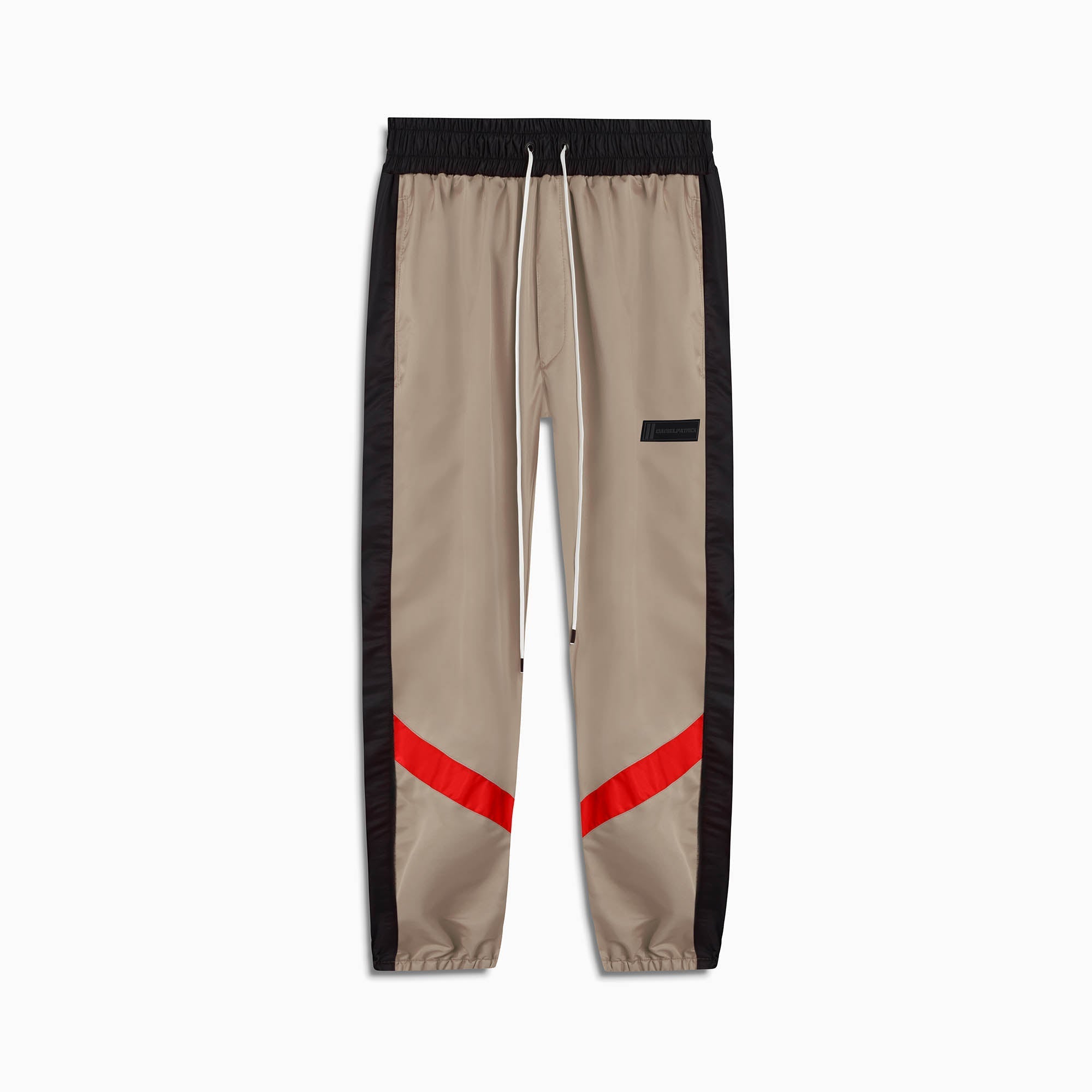 parachute track pant 2.5 / wheat + black + red