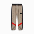 parachute track pant 2.5 / wheat + black + red