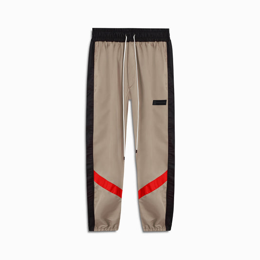parachute track pant 2.5 / wheat + black + red