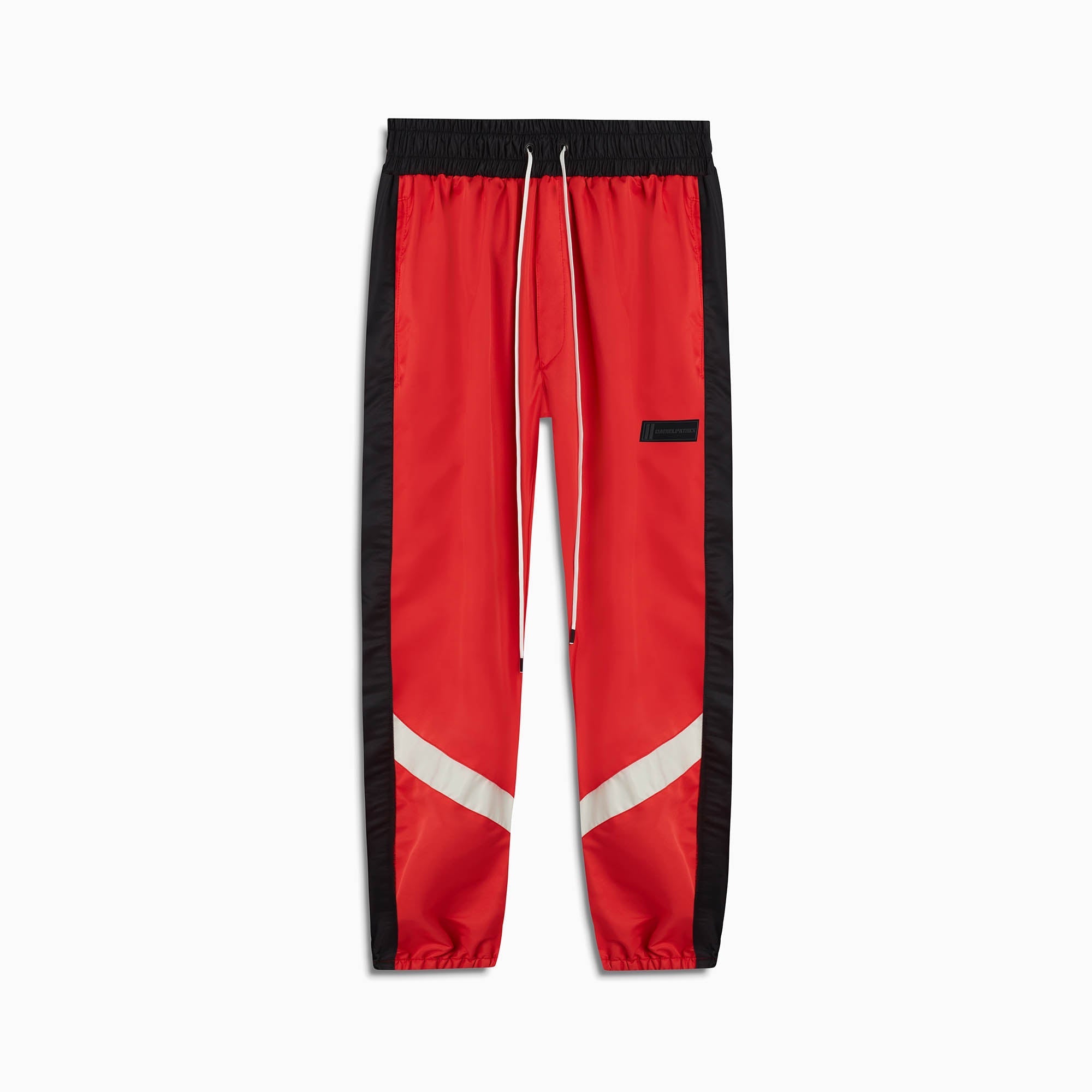 parachute track pant 2.5 / red + black + ivory