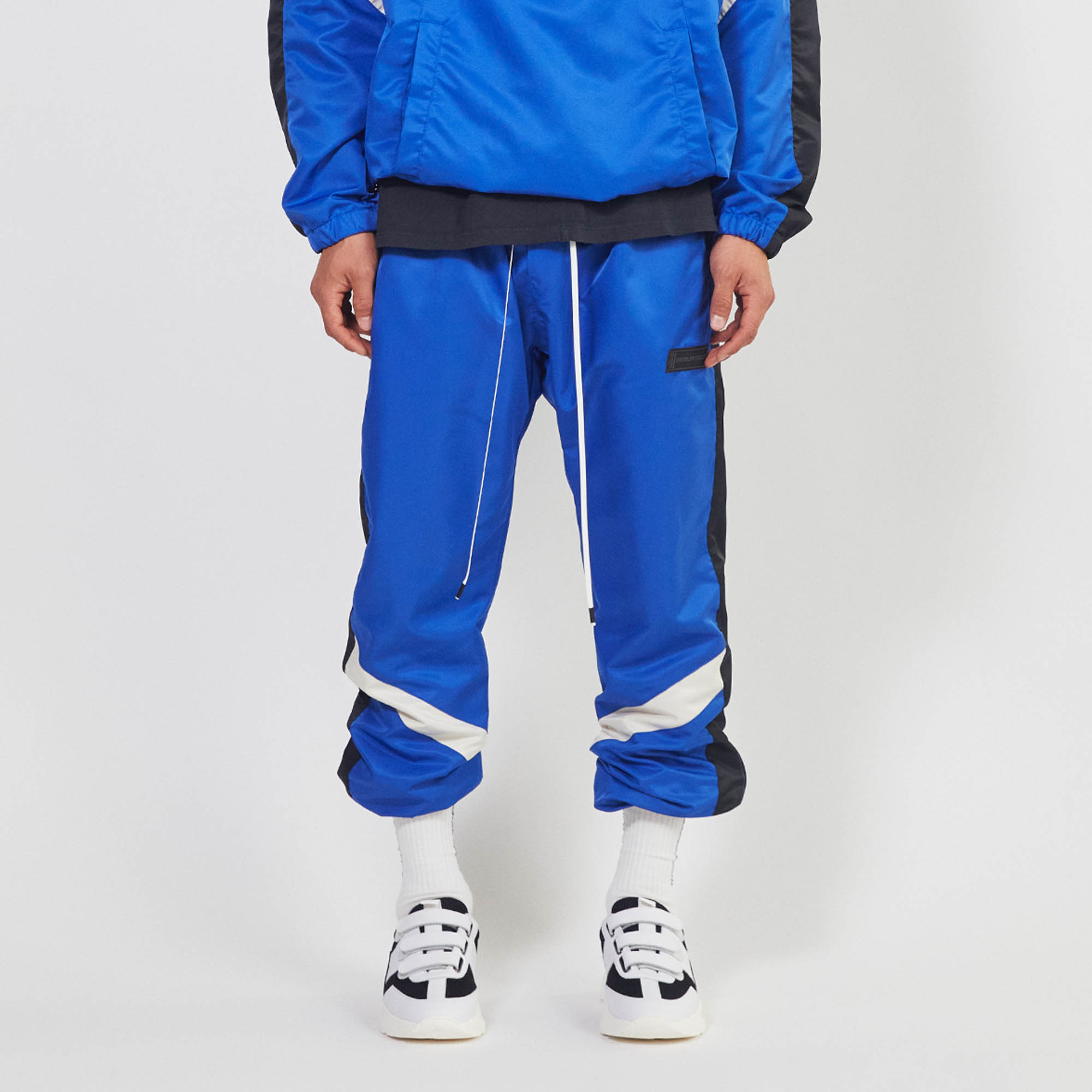 parachute track pant 2.5 / cobalt + black + ivory