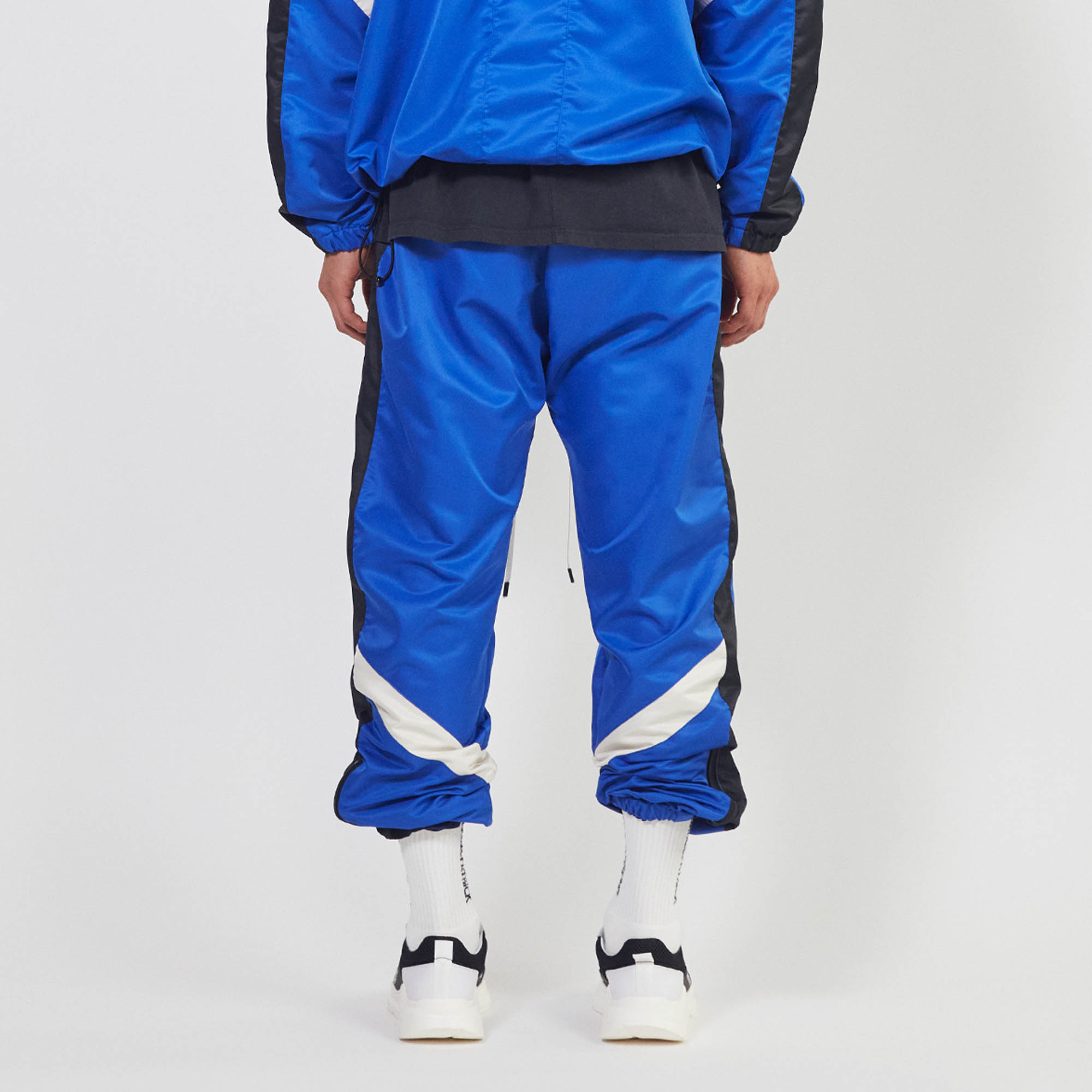 parachute track pant 2.5 / cobalt + black + ivory