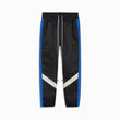 parachute track pant 2.5 / black + cobalt + ivory