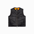 puffer vest / black