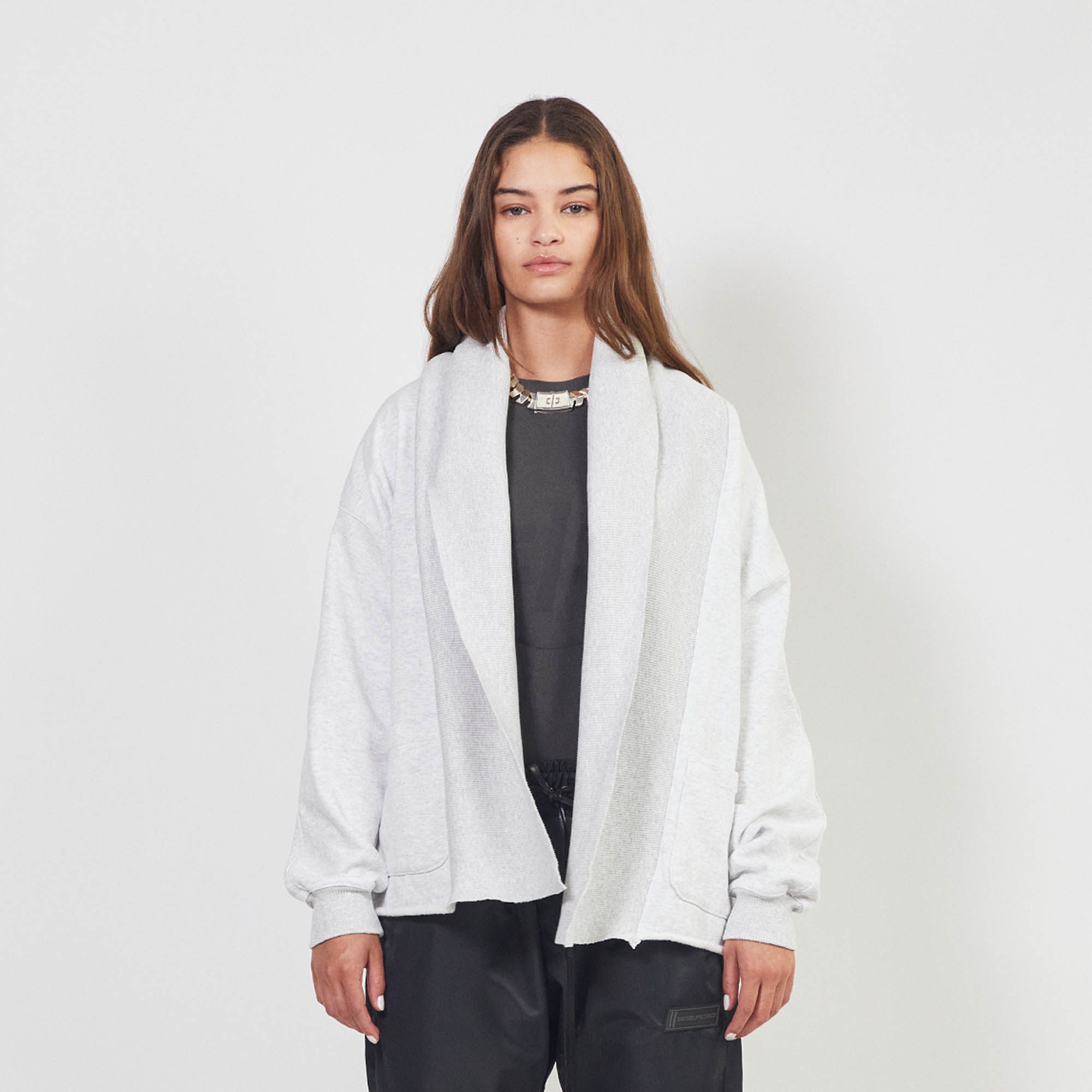 roaming cloak / ash heather grey