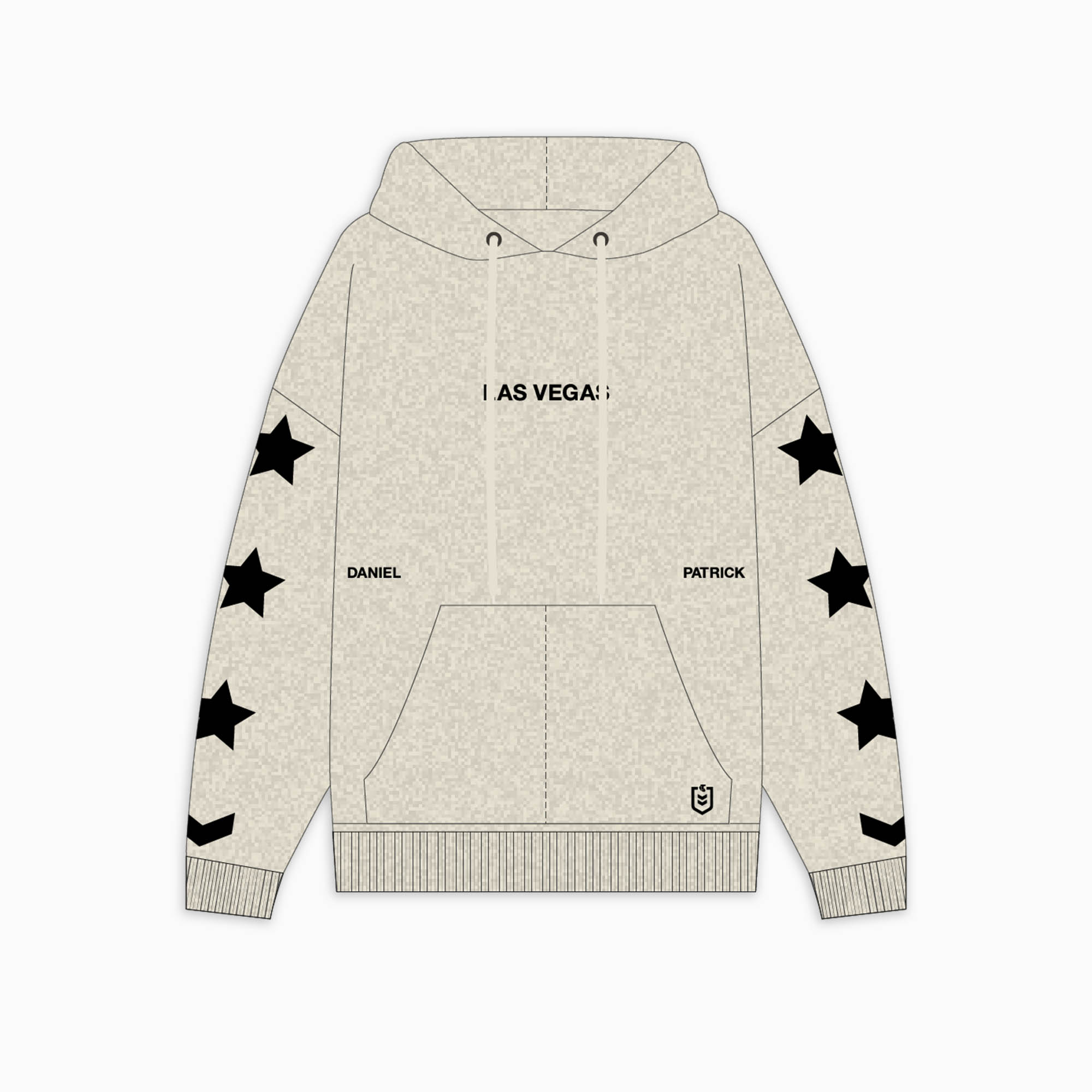 Las Vegas NRL hoodie / oatmeal