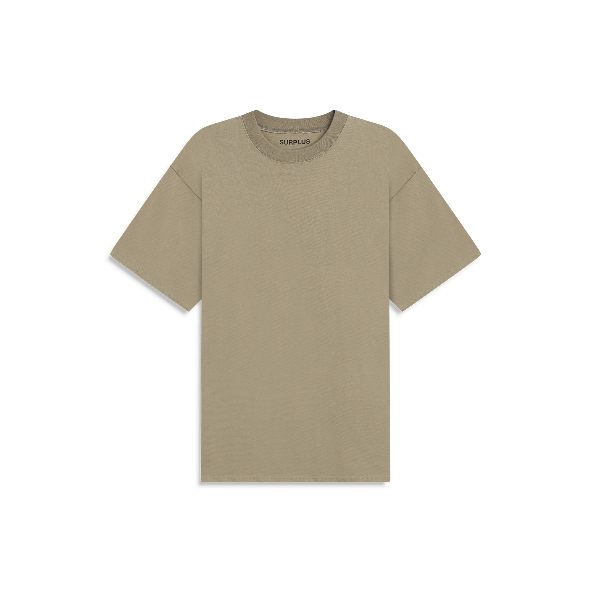 surplus basic tee / washed olive