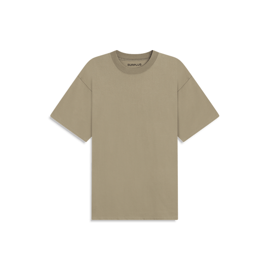 surplus basic tee / washed olive