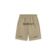 surplus logo sweatshort / washed olive + black