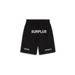 surplus logo sweatshort / black + white
