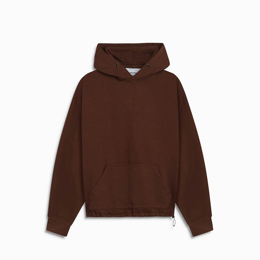 standard bungee hoodie / brown