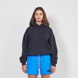 surplus hoodie / washed black
