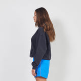 surplus hoodie / washed black