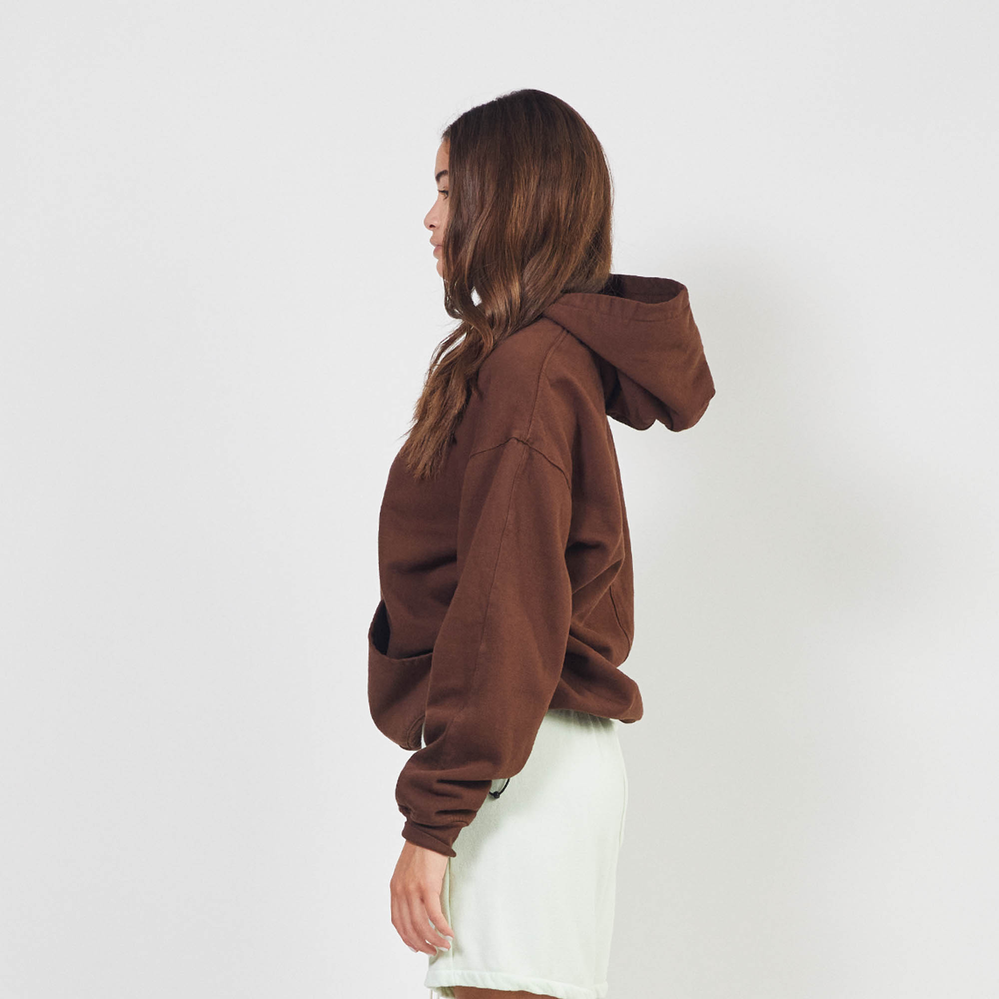 surplus hoodie / brown