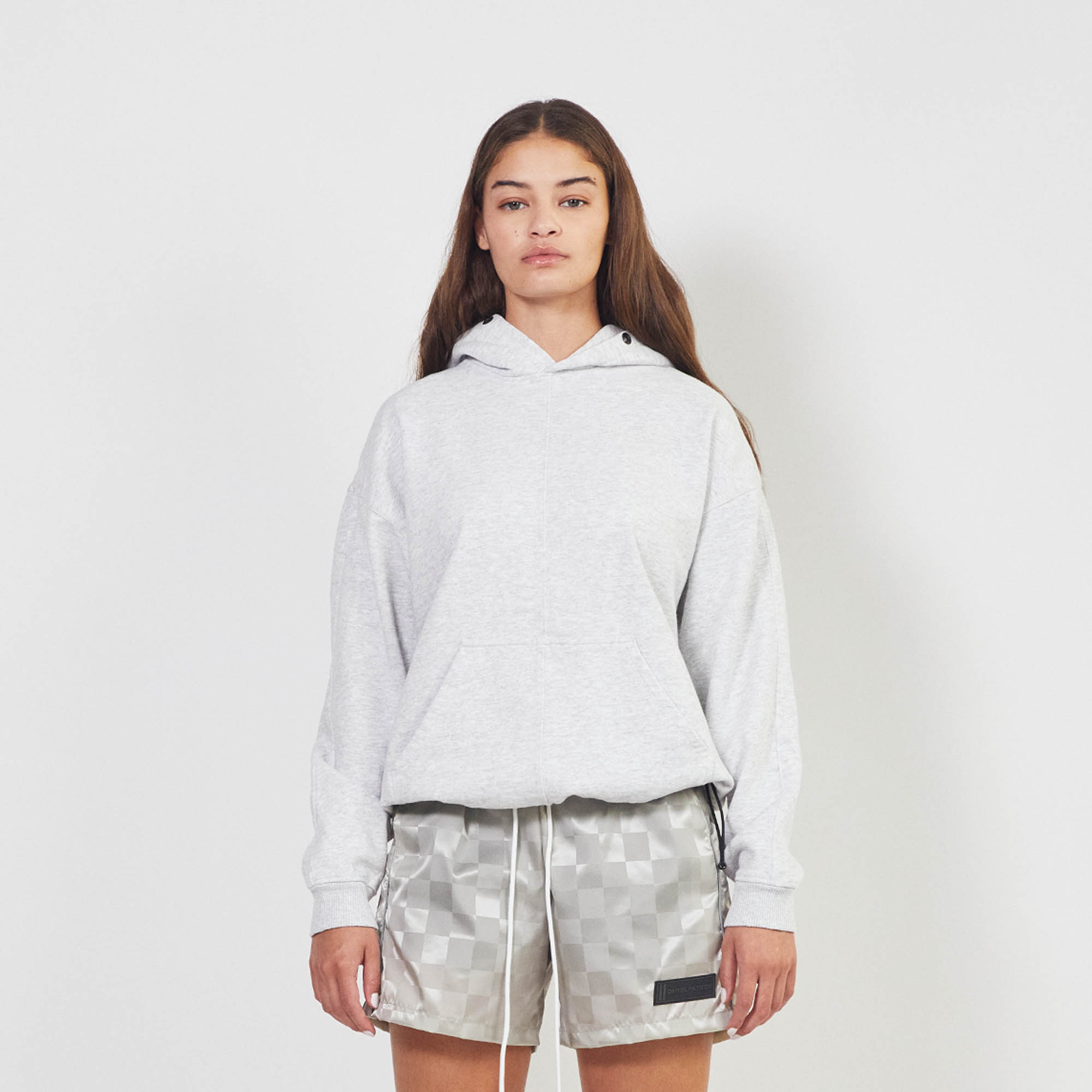 surplus hoodie / ash heather grey