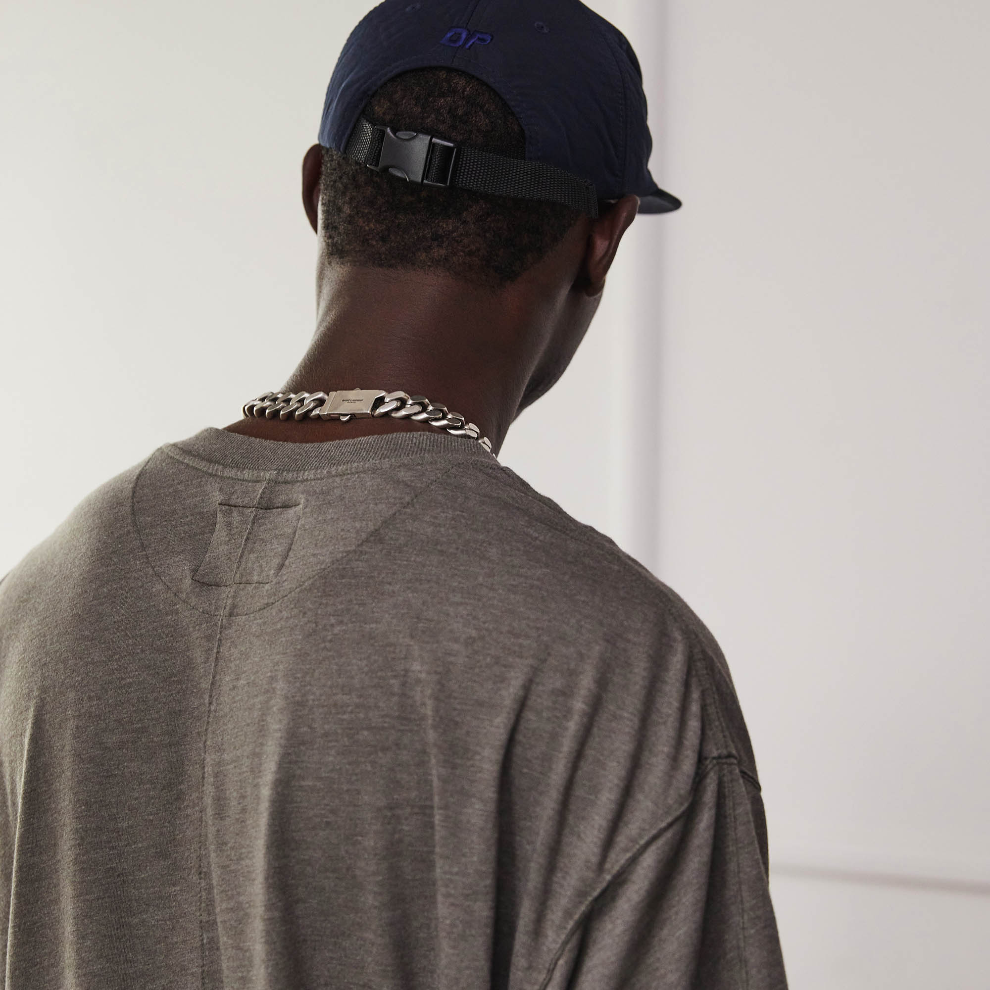 tri-blend standard tee / washed olive heather