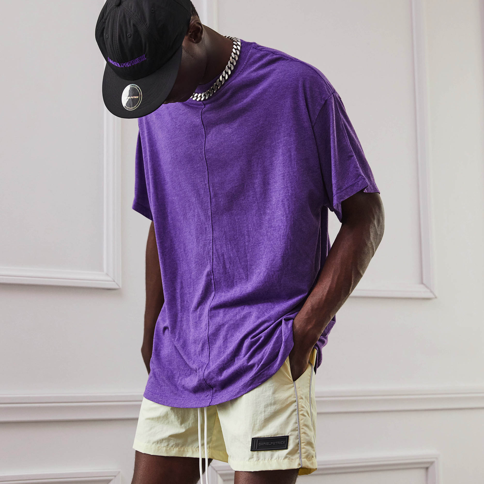 tri-blend standard tee / ultra violet heather