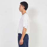 tri-blend standard tee / white