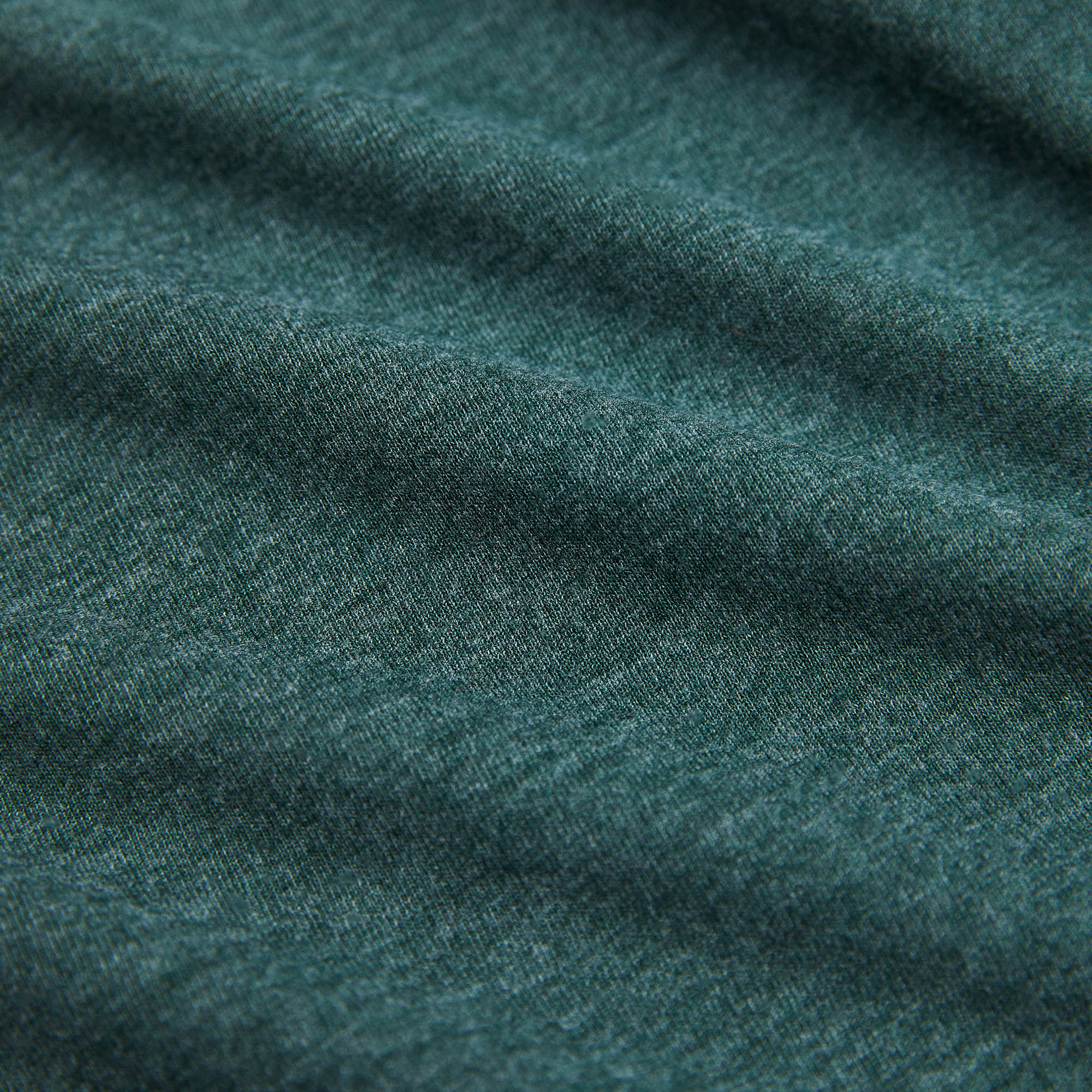 tri-blend standard tee / hunter green heather
