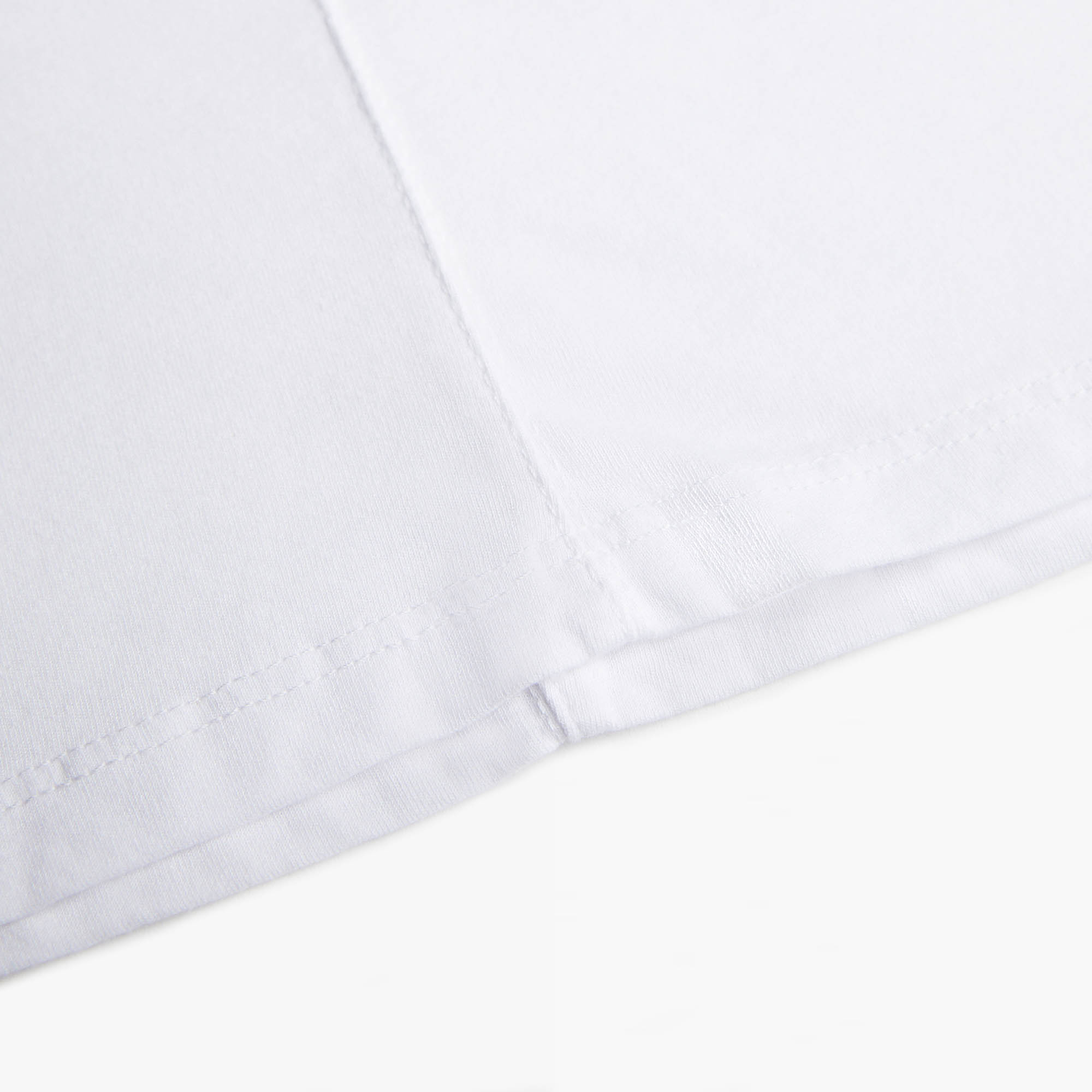 tri-blend standard tee / white