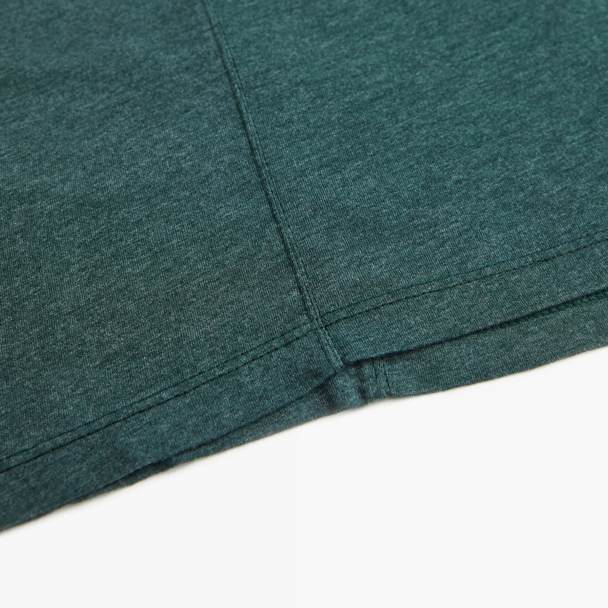 tri-blend standard tee / hunter green heather