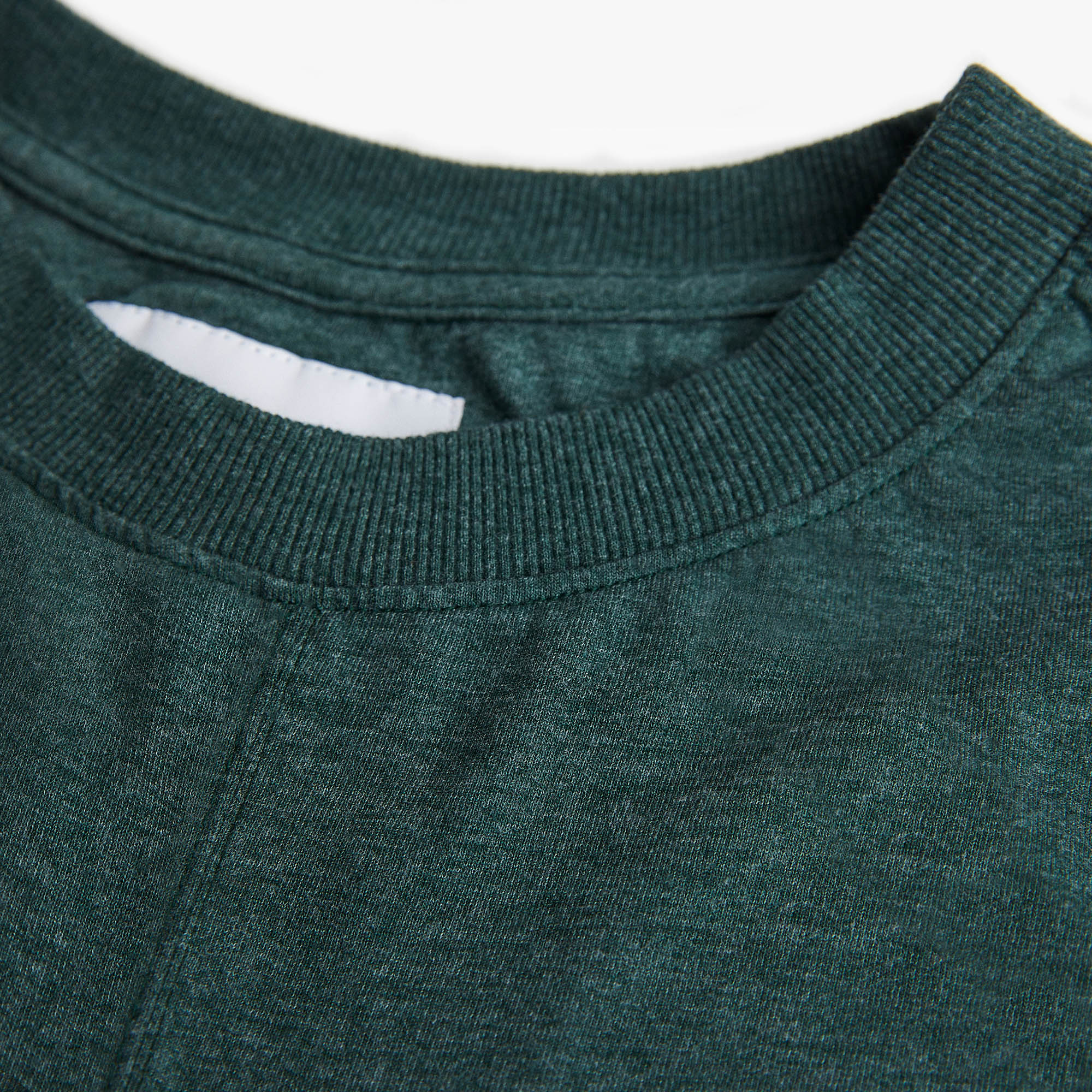 tri-blend standard tee / hunter green heather