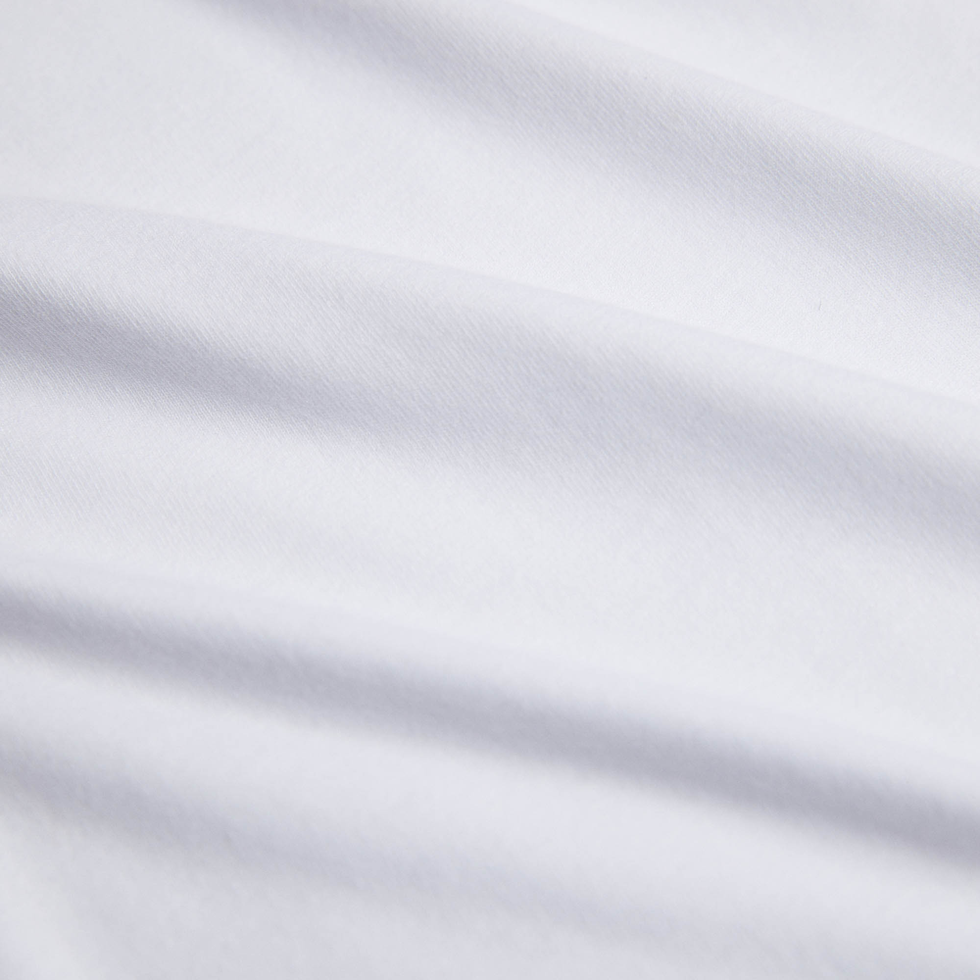 tri-blend standard tee / white