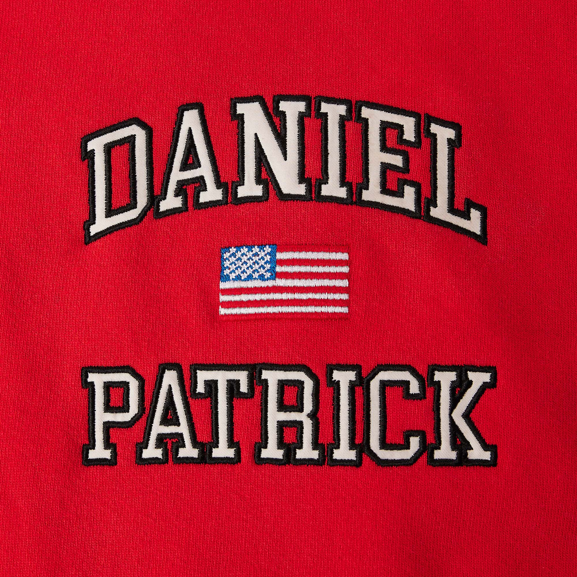 USA sweatshirt / red