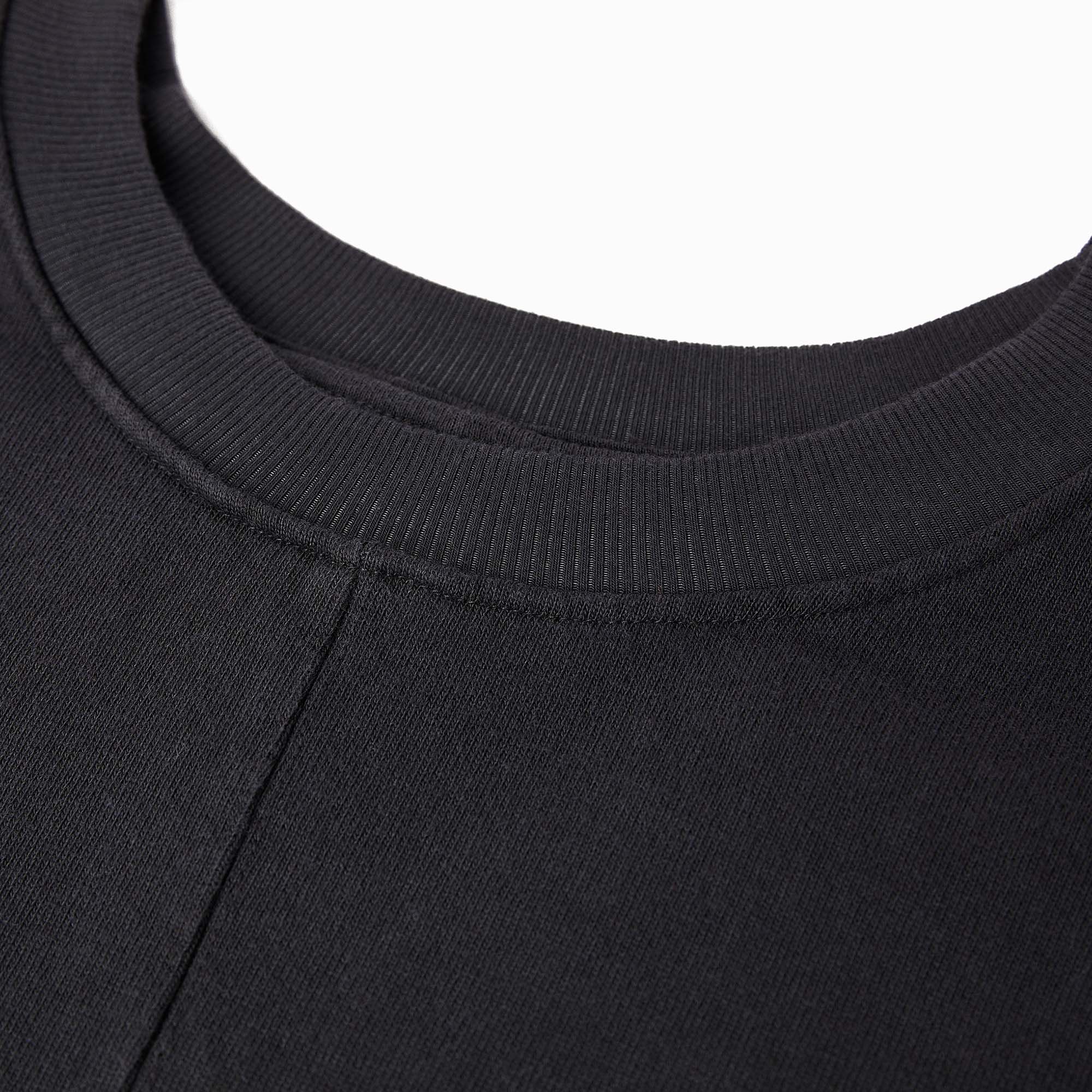 USA sweatshirt / washed black
