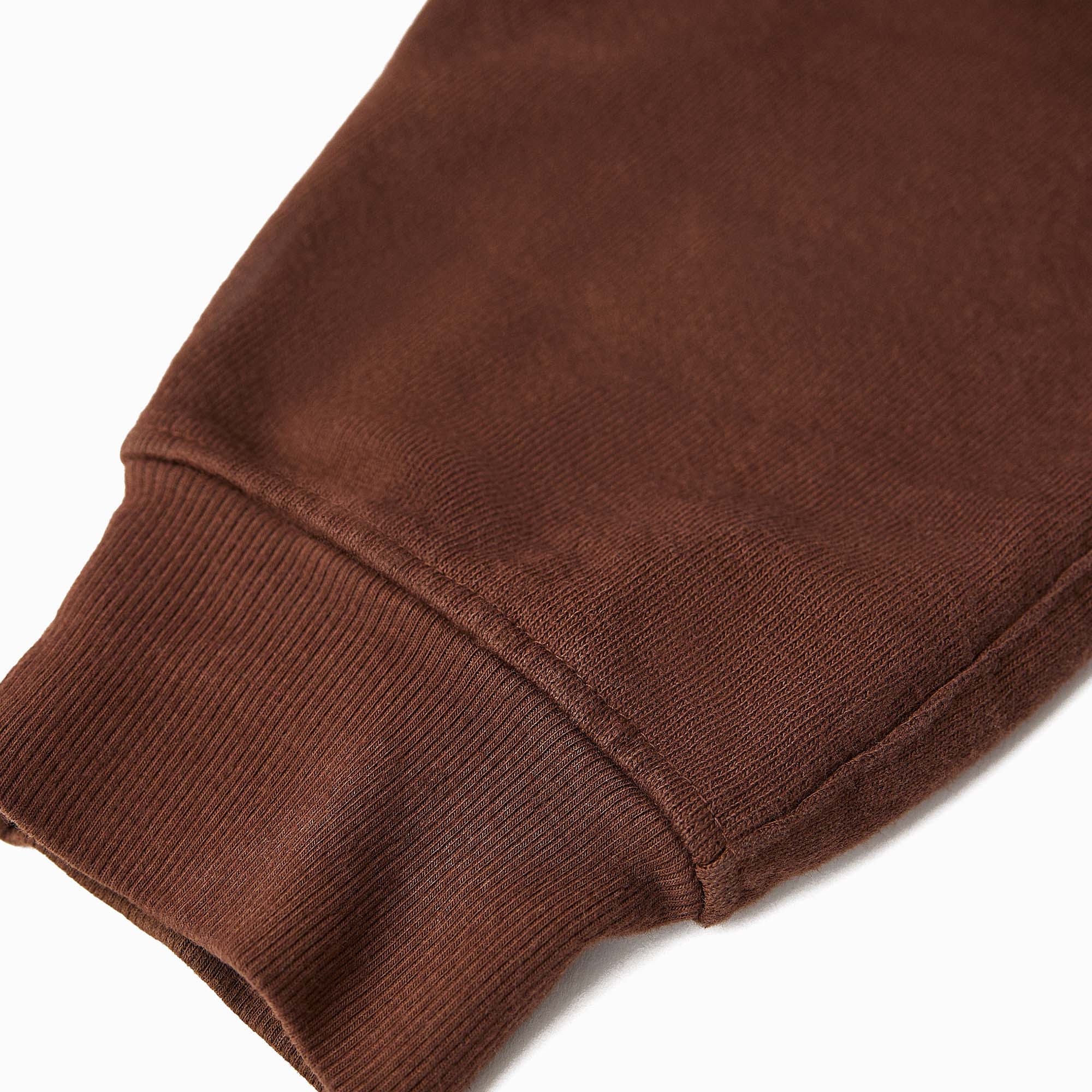 USA sweatshirt / brown