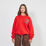 USA sweatshirt / red