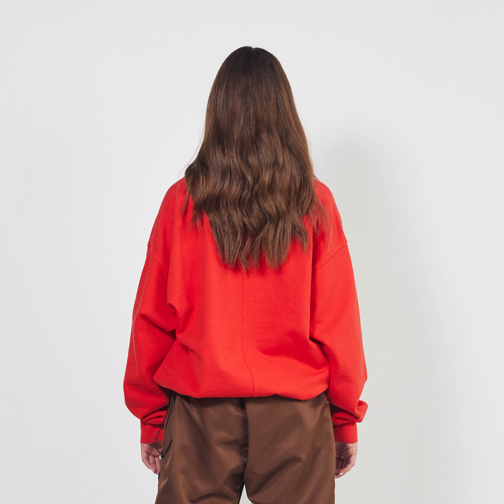 USA sweatshirt / red