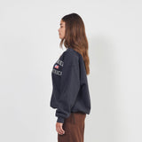 USA sweatshirt / washed black