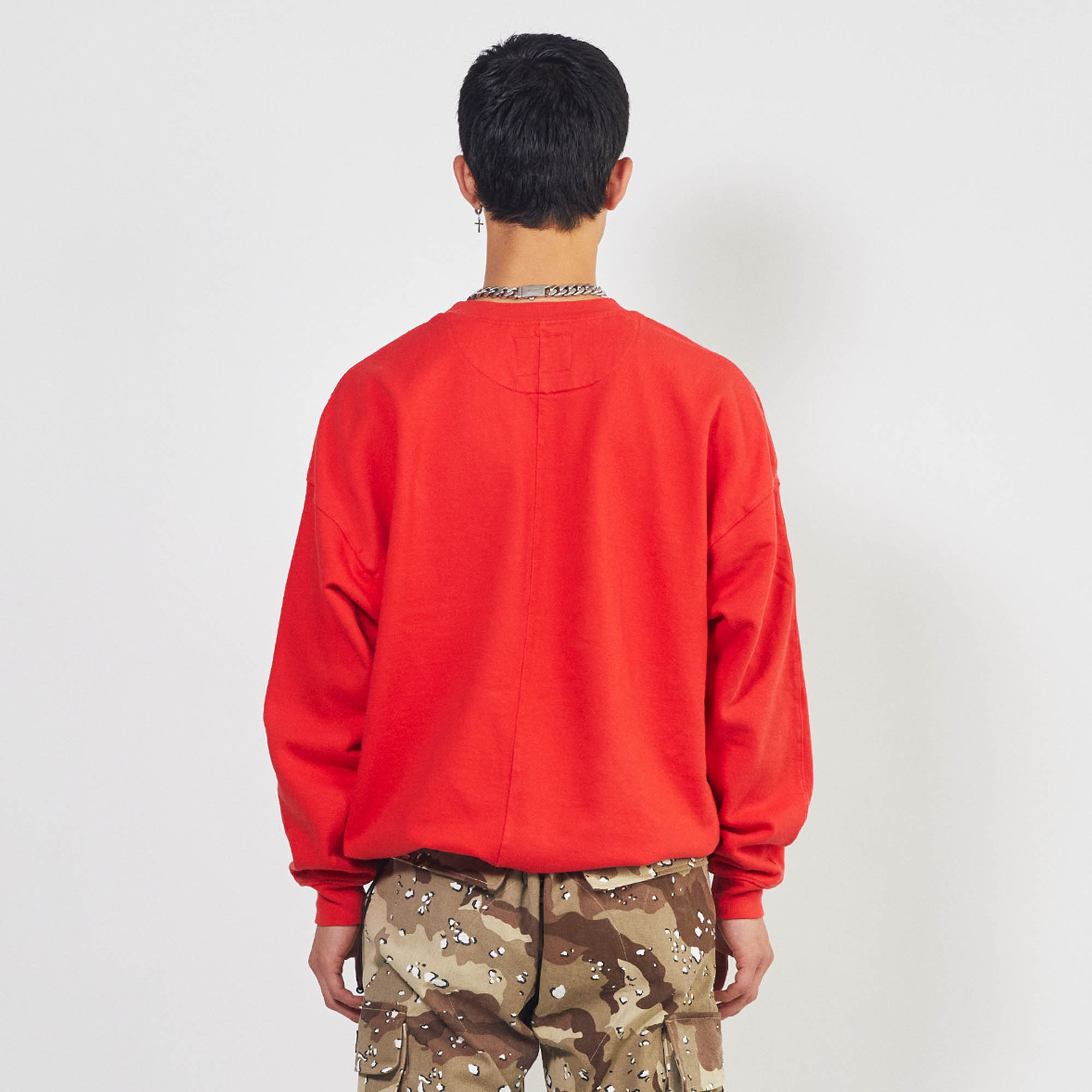 USA sweatshirt / red